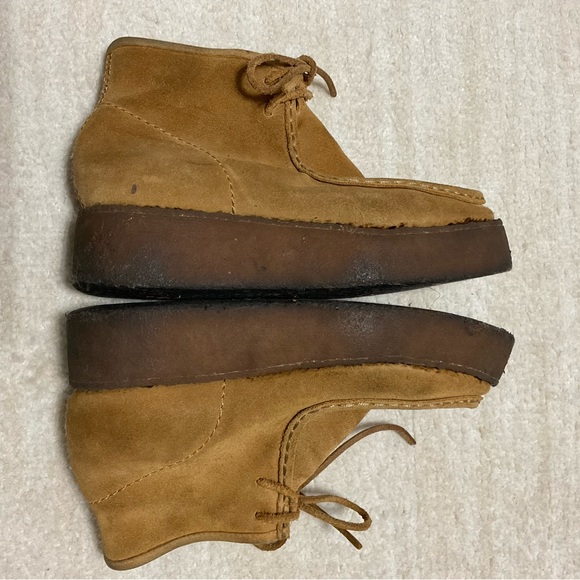 Alexander Wang Womens Wallabe Platform Booties Tan Suede Size 37 US 6.5 - Picture 8 of 9